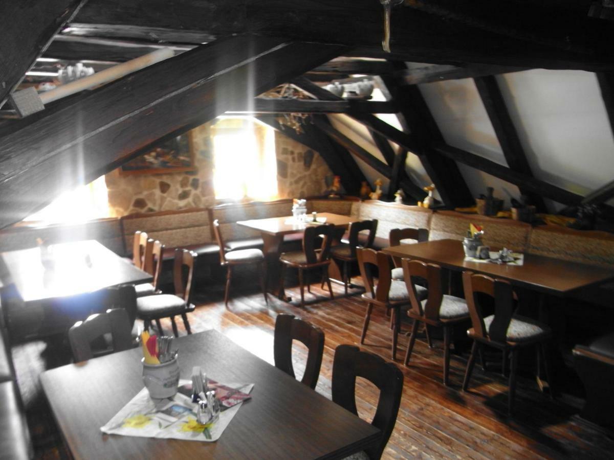Restaurant & Pension "Bauernhof Zum Silberbergwerk" Limabach - Oberfrohna エクステリア 写真